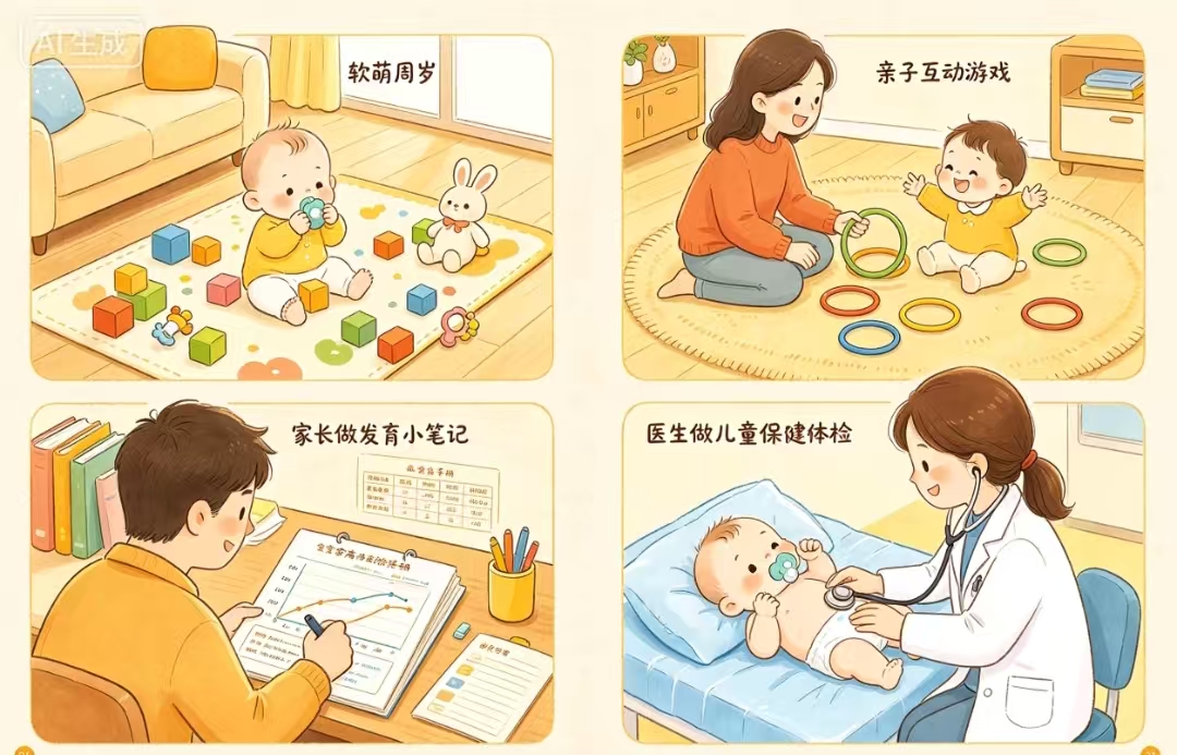 适合观察宝宝发育的方法