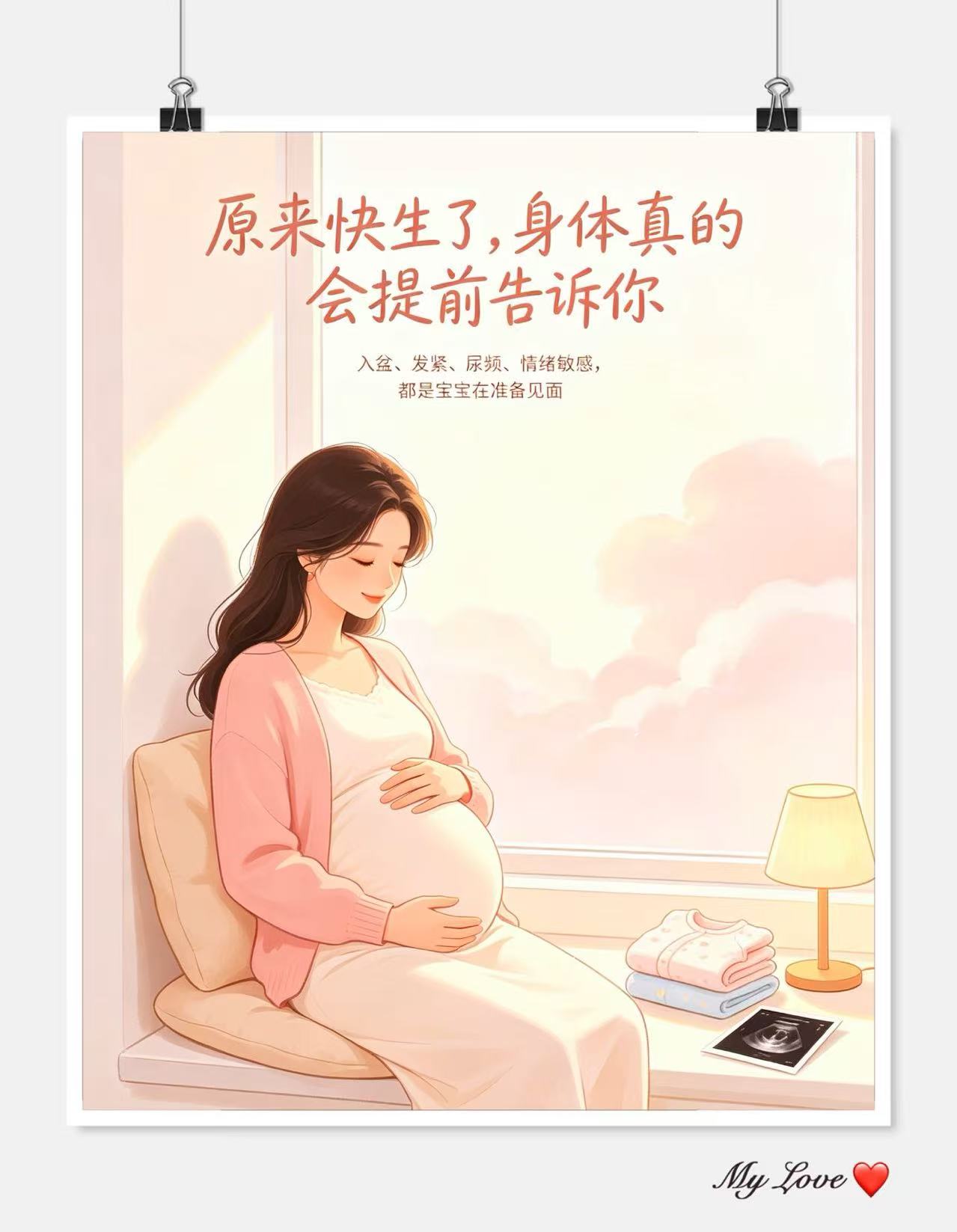 原来快生了，身体真的会给信号