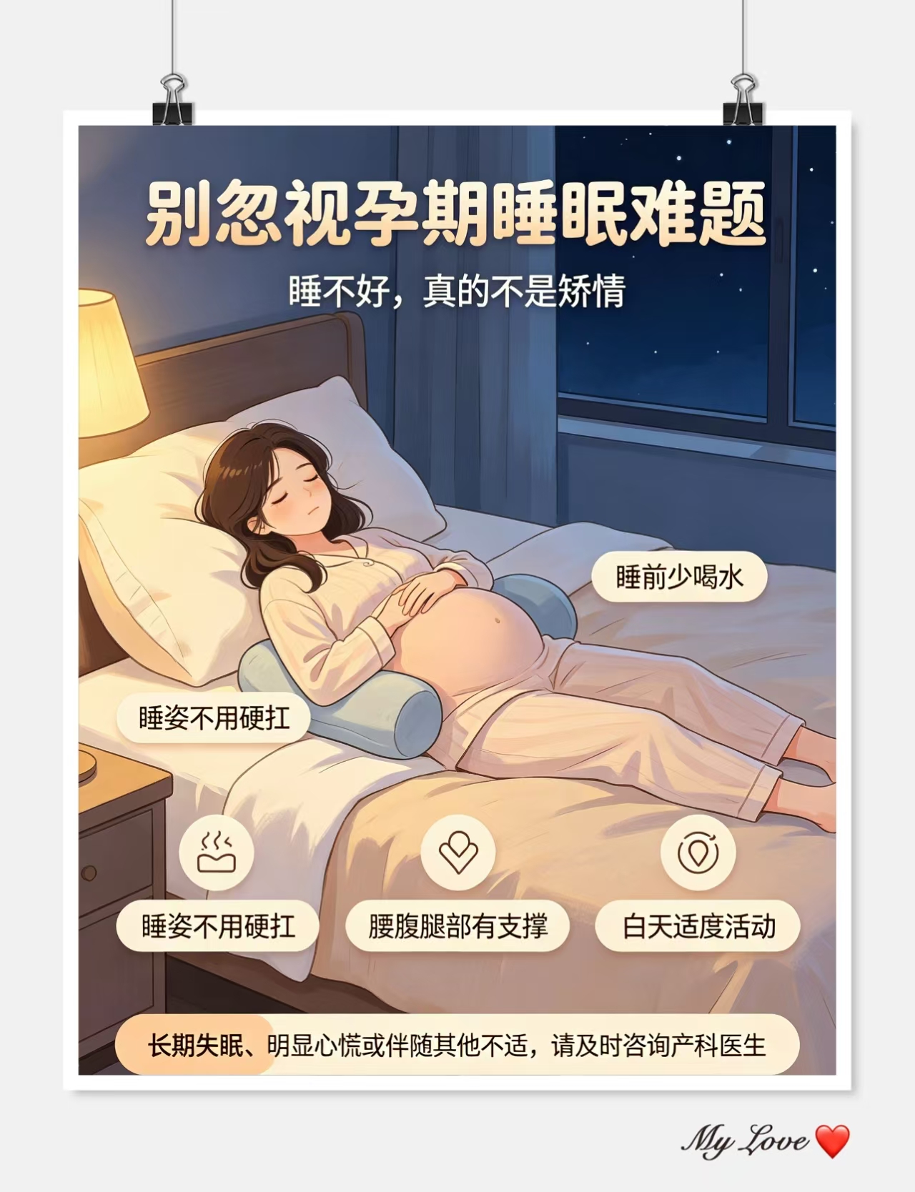 别忽视孕期睡眠难题